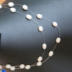 Freshwater Pearl Necklace with 925 Clasp